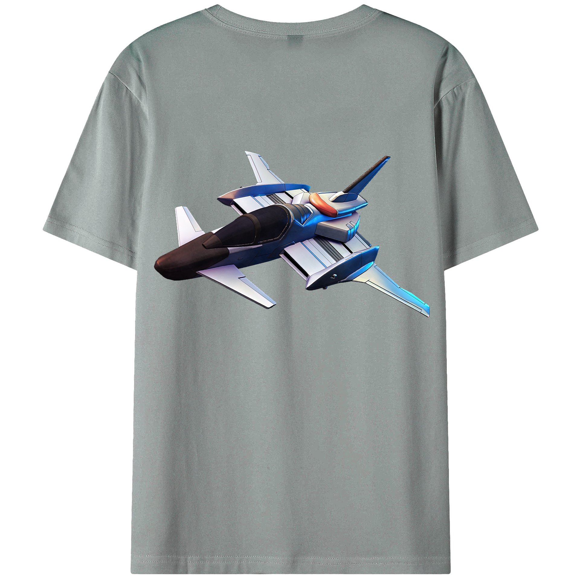 （画像用） 機動戦士ガンダム Mobile Suit Gundam 綿100％ メンズ半袖Tシャツ（バックプリント） 通気性
